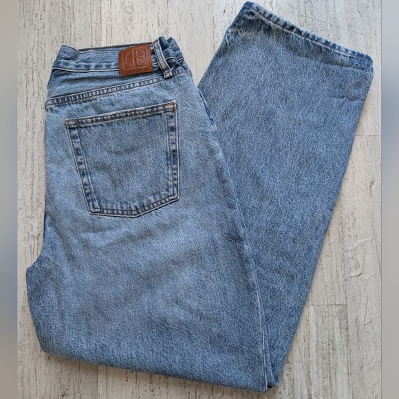 Anine Bing Denim - Anine Bing- The Fritz Mid Rise Barrel Ankle/ Vintage Light Blue- Size 28